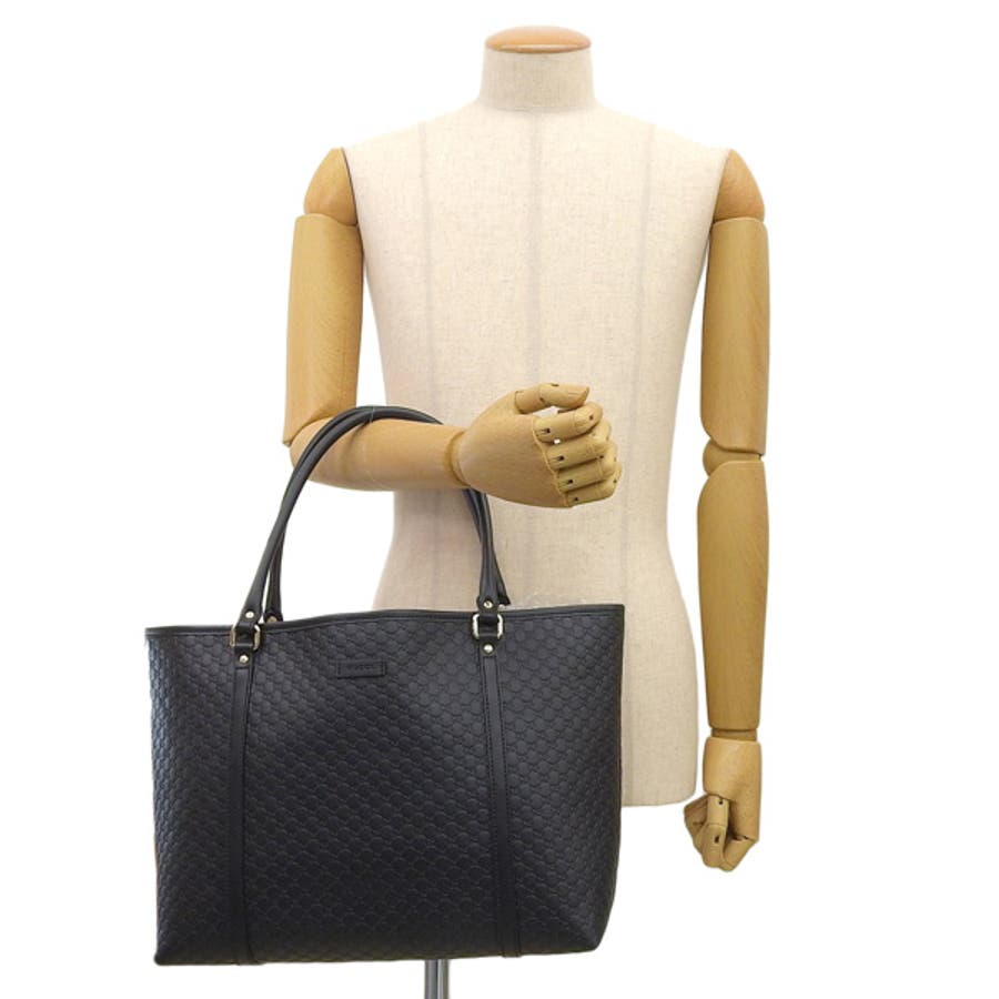 GUCCI グッチ GG マイクロ グッチシマ トート バッグ A4可