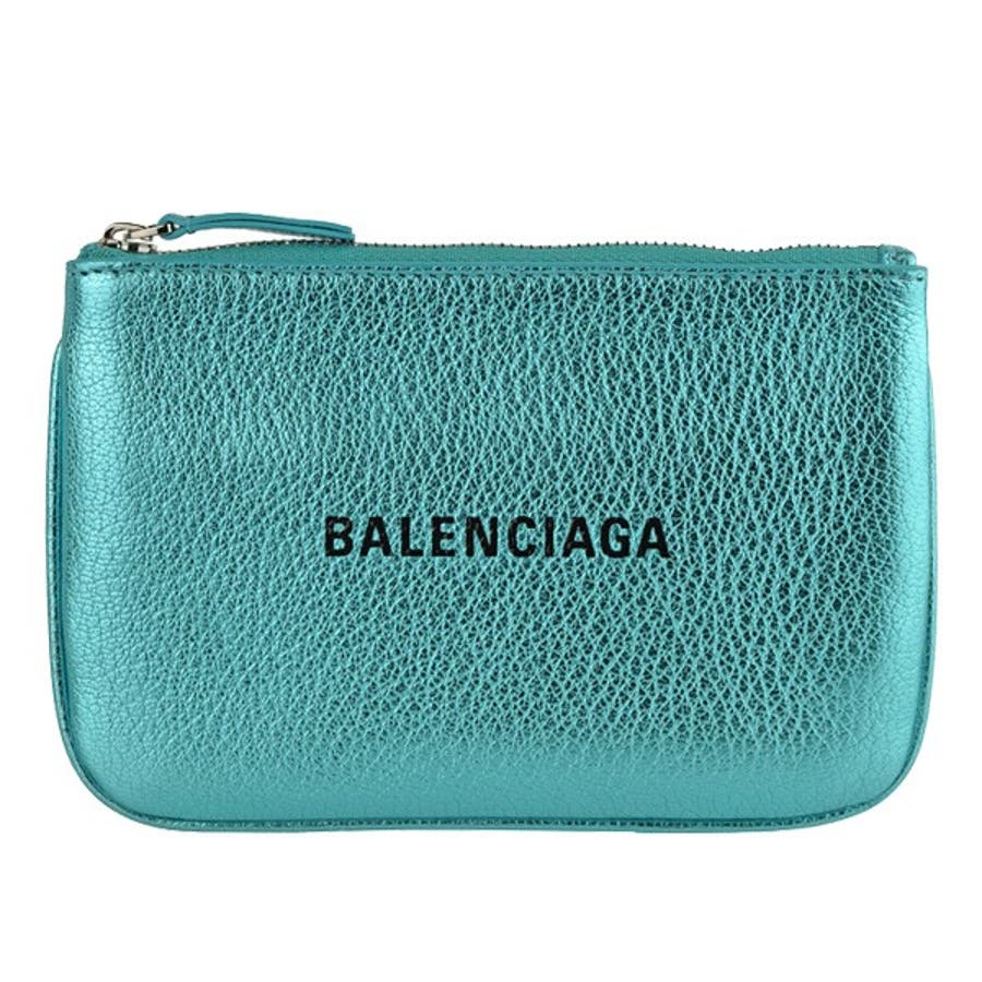新着 関税送料込み BALENCIAGA バレンシアガ レザージップポーチ