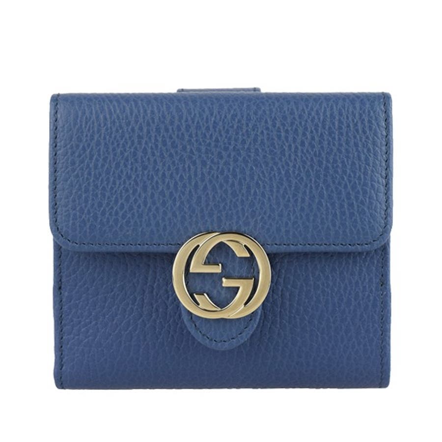 GUCCI グッチ 財布 二つ折り レディース 折財布[品番