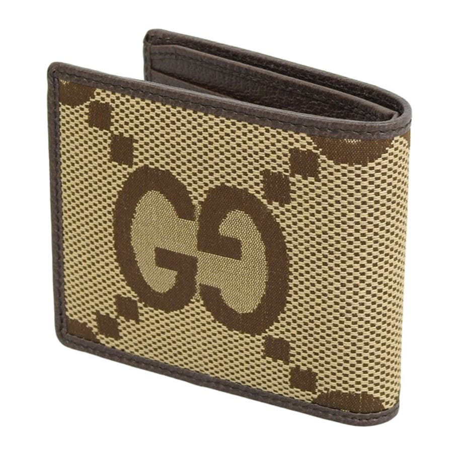 GUCCI グッチ ジャンボ GG 二つ折り 財布 カード ケース[品番