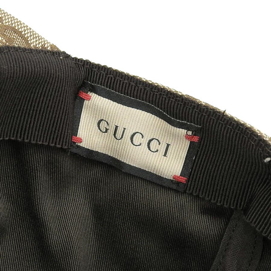 GUCCI グッチ ウール　キャップ　グレー　XL グッチ GUCCI キャップ （ベージュ） -waja bazar - 海外