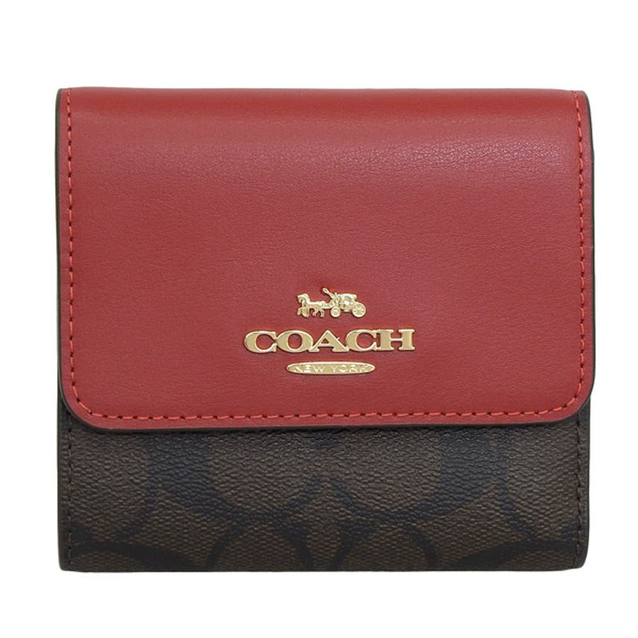 Coach コーチ S TRIFOLD WALLET 三つ折り財布[品番：SESB0018906