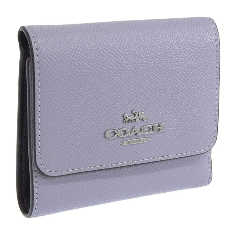 Coach soft leather trifold wallet deals