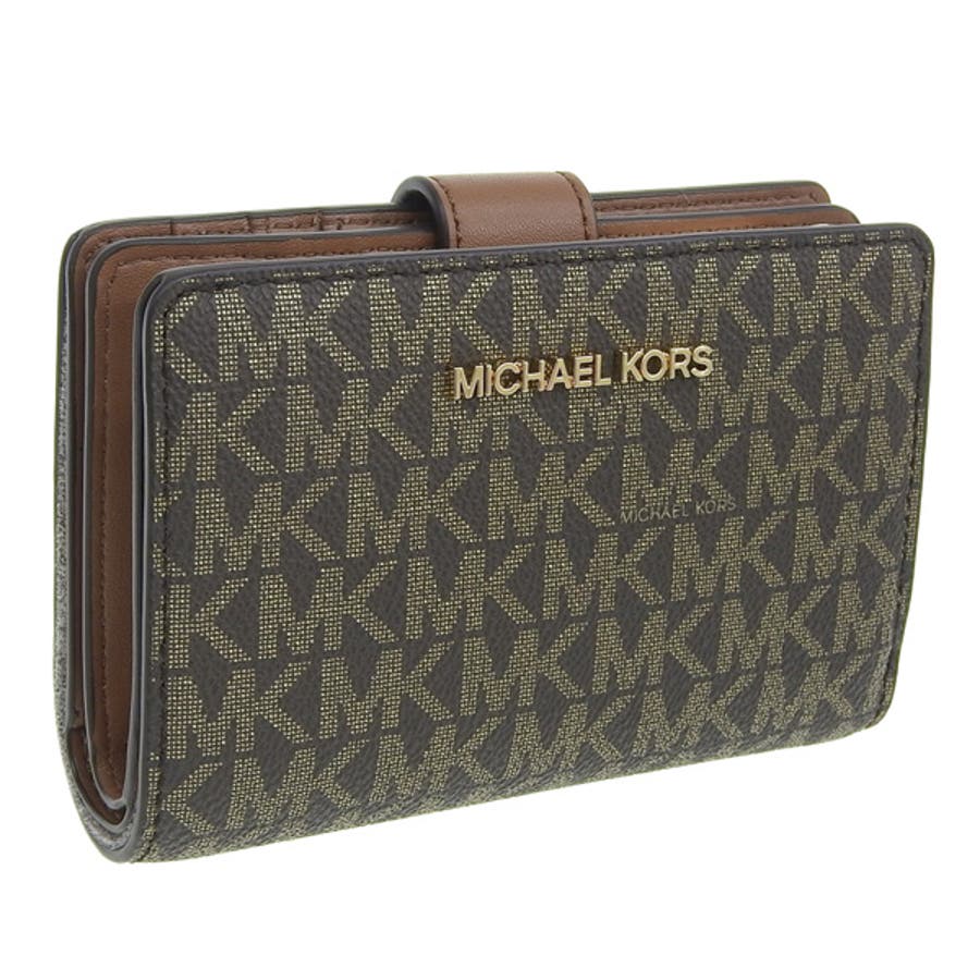 MICHAEL KORS マイケルコース JET SET 二つ折り財布[品番：SESB0018192 