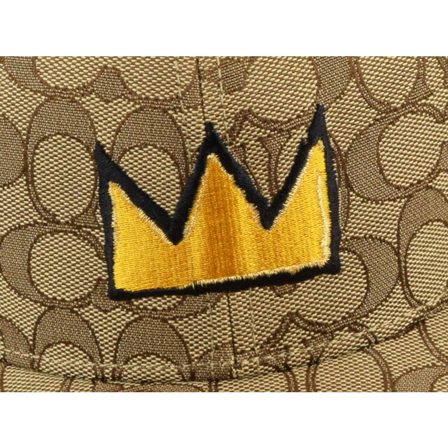 【希少】COACH のバスキアとのコラボ帽子 COACH X BASQUIAT コーチ バスキア SIGNATURE HAT[品番：SESB0011435