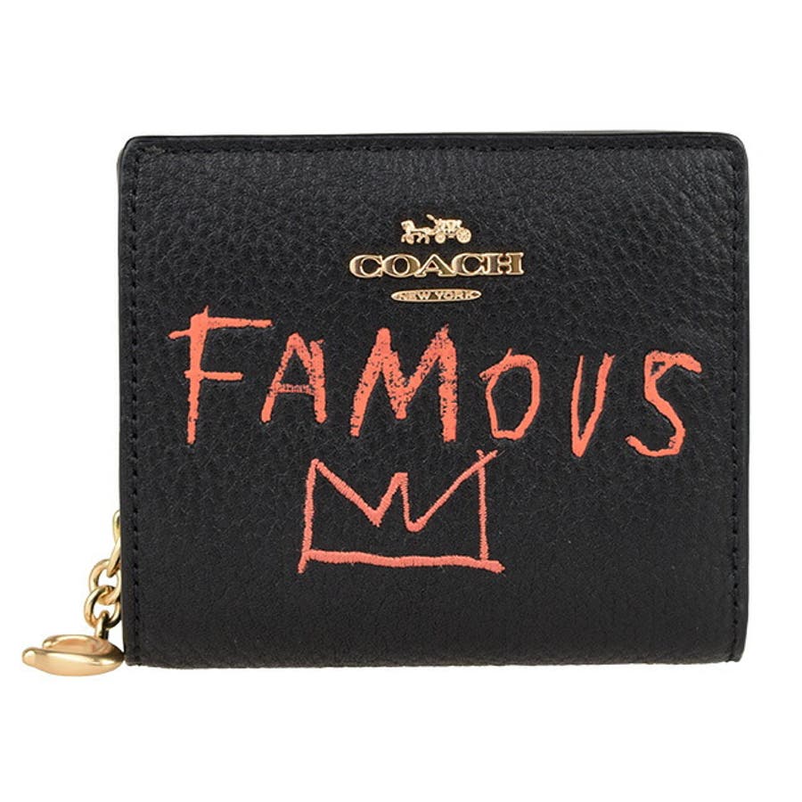 COACH コーチ　バスキア長財布 COACH x バスキア】○限定コラボ○ストラップ付きの長財布 (Coach/長