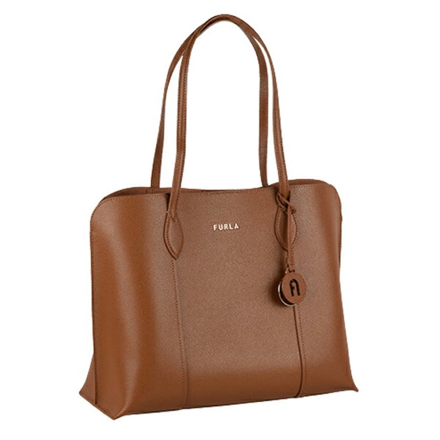 FURLA ブラウン ビジネスバッグVITTORIA FURLA フルラ VITTORIA L トートバッグ A4可[品番：SESB0012068