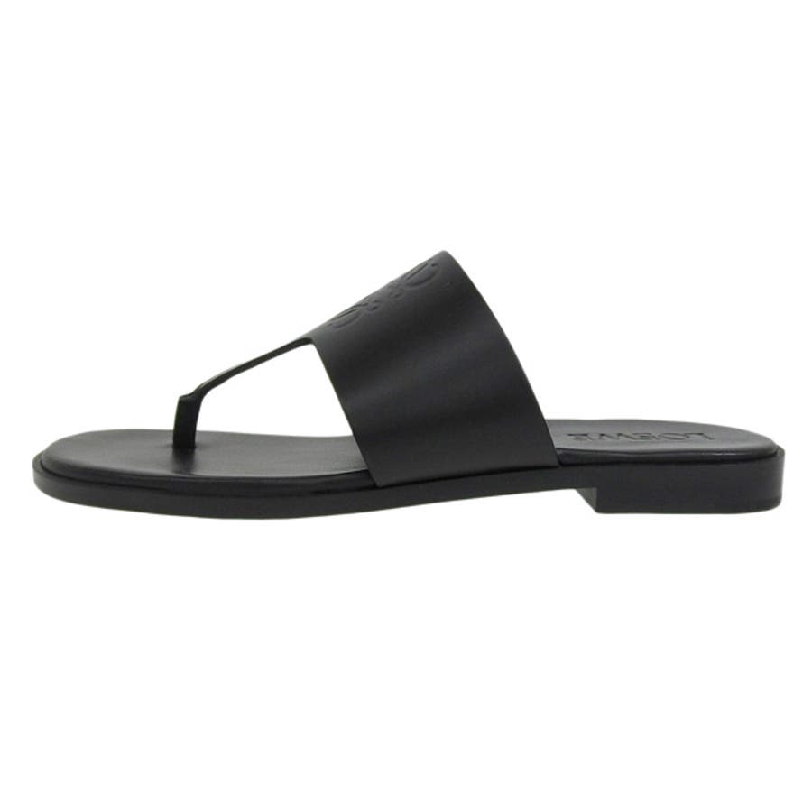 ロエベ　サンダル　美品 LOEWE ロエベ ANAGRAM FLIP FLOP サンダル 36[品番：SESB0013958