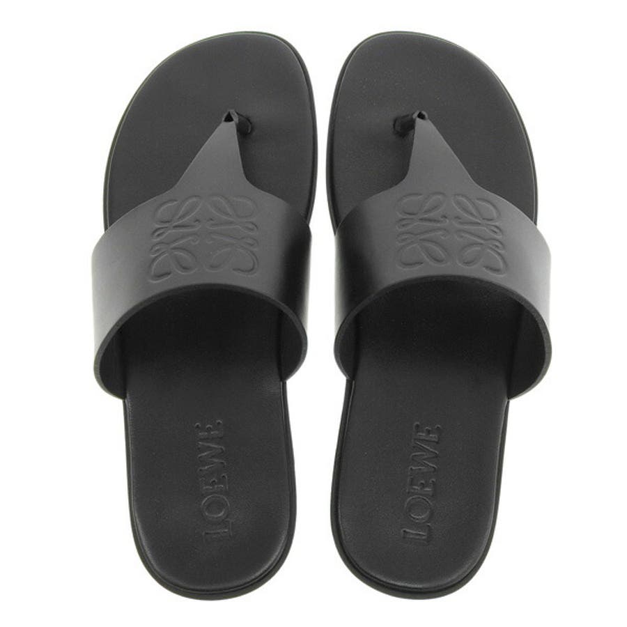LOEWE ロエベ ANAGRAM FLIP FLOP サンダル 37[品番：SESB0013959