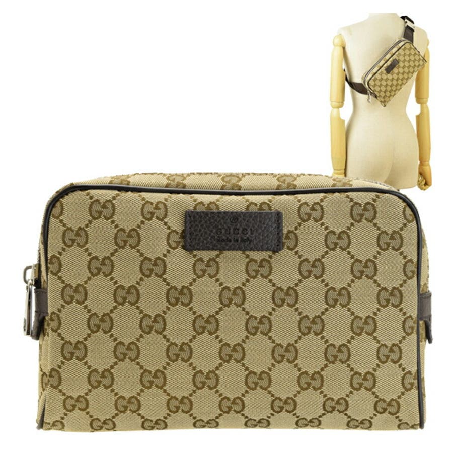 ［銀座店］GUCCI グッチ GGボディバッグ 449174 ボディバッグ GGキャンバス ベージュ レディース DH73620