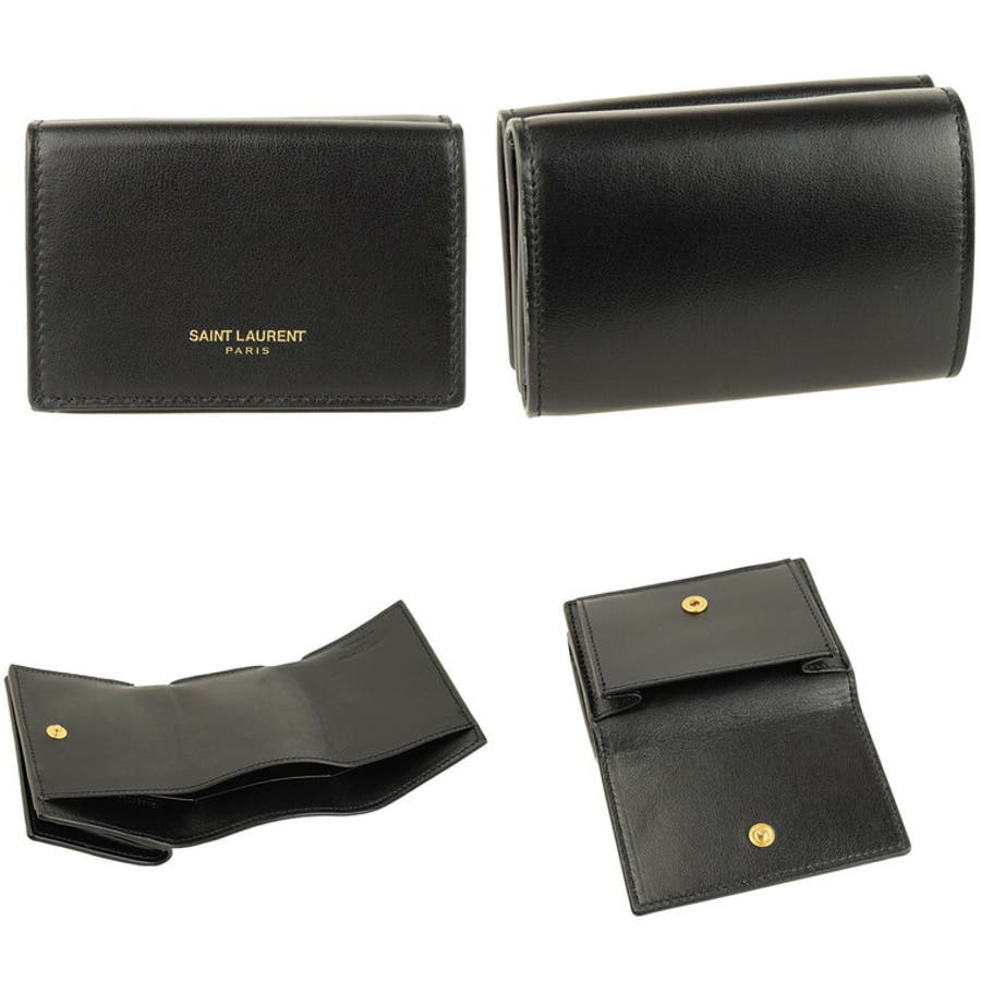 SaintLaurent サンローラン 三つ折り財布[品番：SESB0007003
