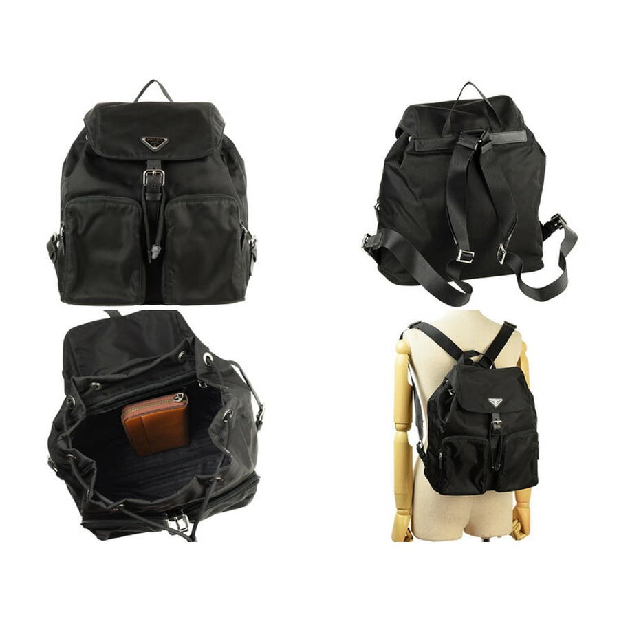 PRADA プラダ TESSUTO バックパック リュック[品番：SESB0011518