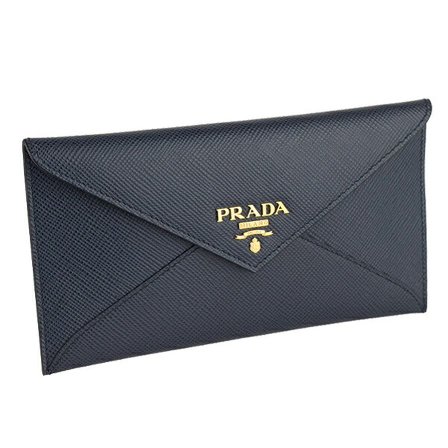 PRADA プラダ エンベロープ 二つ折り長財布[品番：SESB0009516