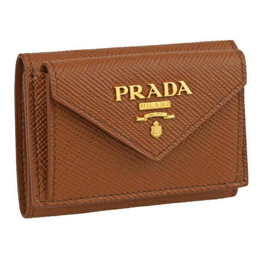 プラダ財布 PRADA プラダ TRIFOLD WALLET 三つ折り財布[品番：SESB0009541