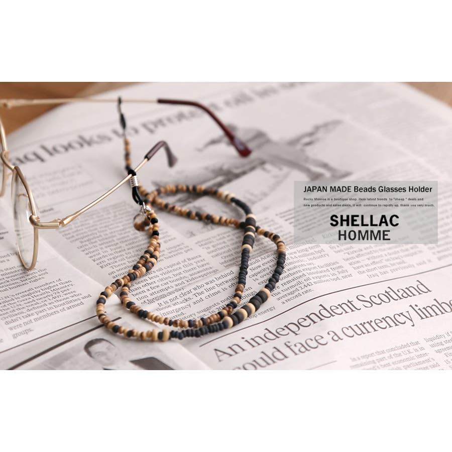シェラック shellac 新品同様 天然石 アンクレット SHELLAC HOMME シェラックオム[品番：OE000003575]｜Rocky