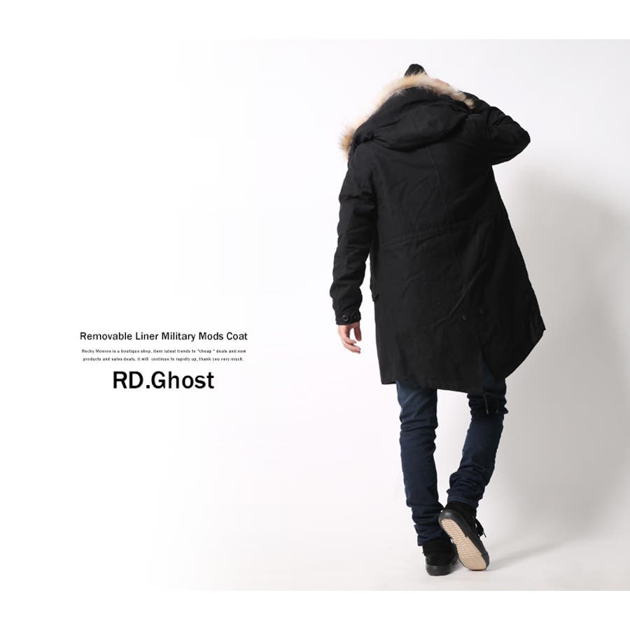 モッズコート メンズ リアルファー 品番 Oe Rocky Monroe ロッキーモンロー のメンズ ファッション通販 Shoplist ショップリスト