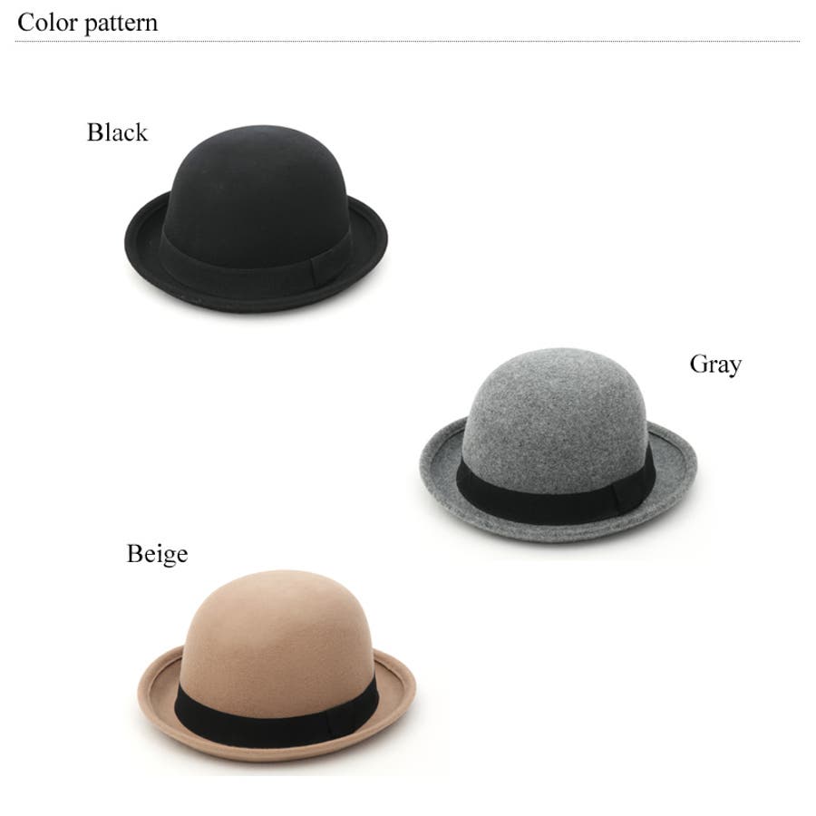 ボーラーハット メンズ ウール[品番：OE000003796]｜Rocky