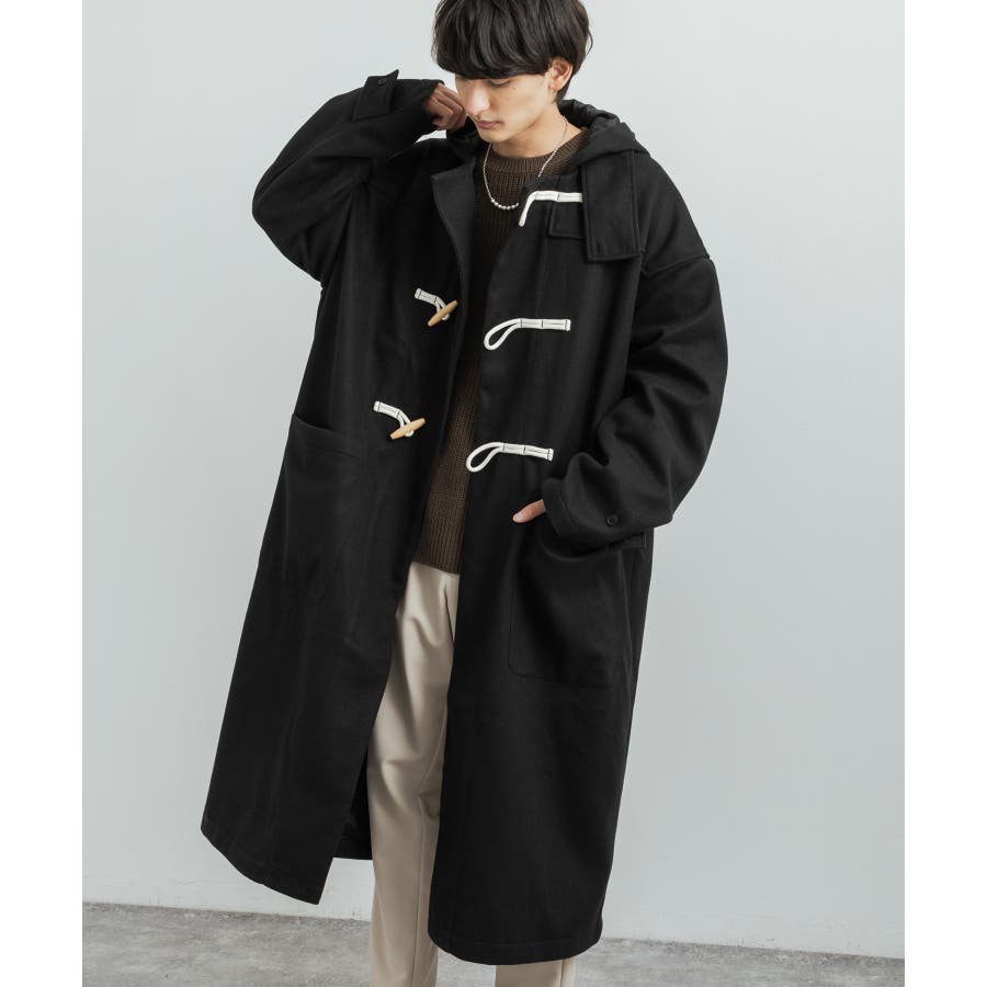 Roen ロエン ダッフルコート 黒 M
