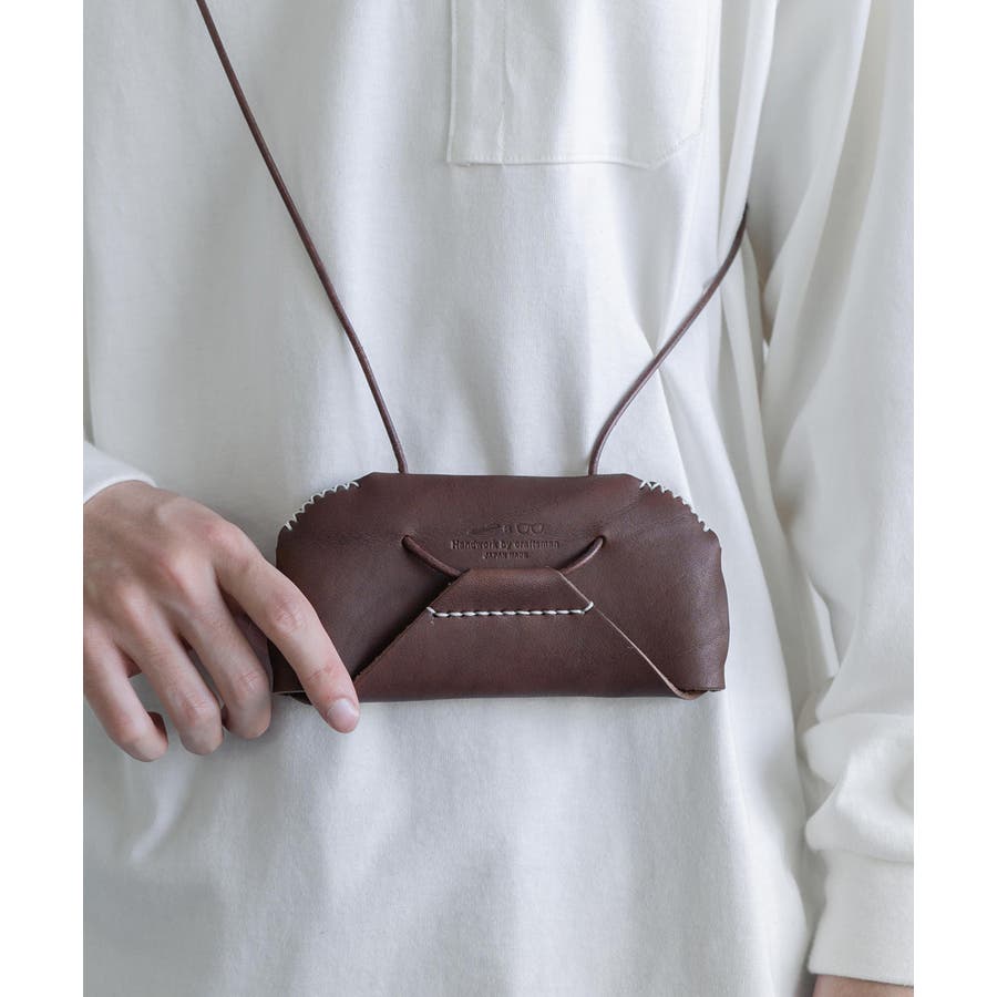 メガネケース ペンケース ミニショルダーバッグ[品番：OE000006185