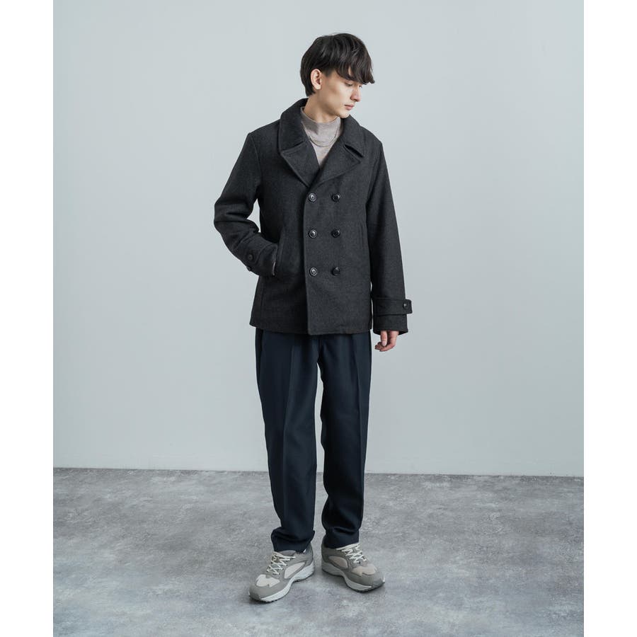 商品画像：中古・古着通販】Roen (ロエン) スワロフスキースカル Pコート 3