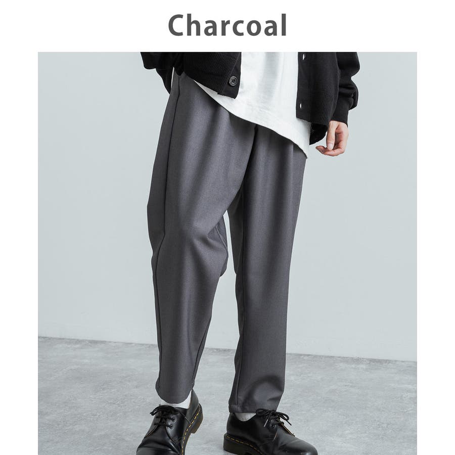 おすすめネット ワイドパンツ メンズ スラックス[品番：OE000005790]｜Rocky パンツ