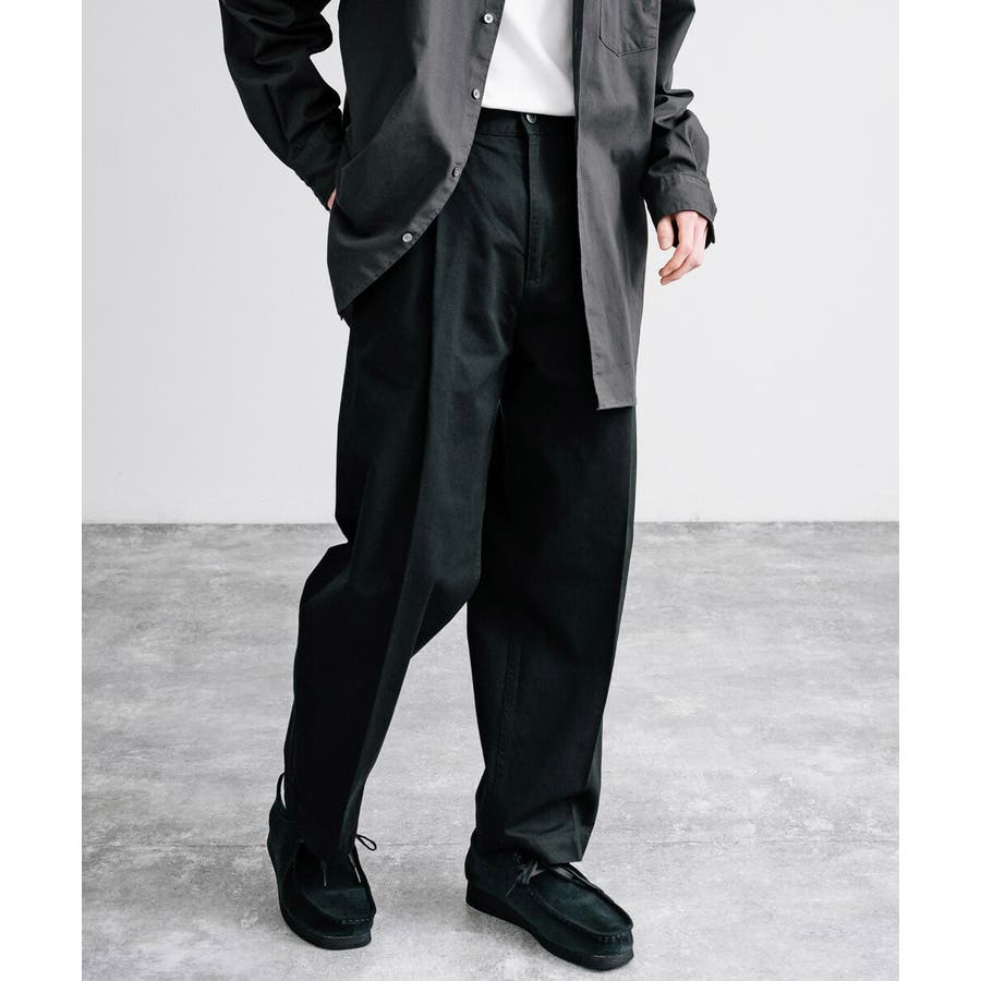 バレルパンツ ヴィンテージ 1タックメンズ[品番:OE000007813 バレルパンツ ヴィンテージ 1タックメンズ[品番:OE000007813