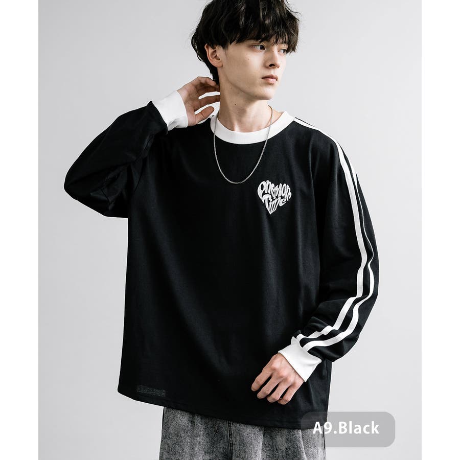 ロンT 袖ライン リンガー[品番：OE000008209]｜Rocky  Monroe（ロッキーモンロー）のメンズファッション通販｜SHOPLIST（ショップリスト）