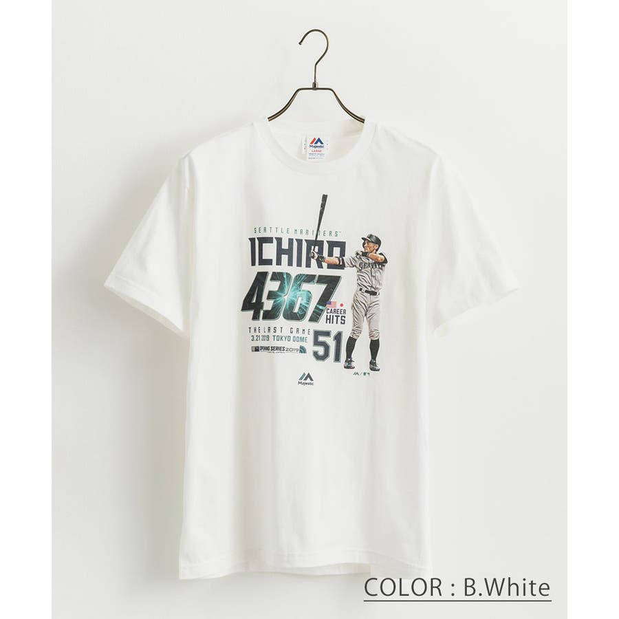 イチロー引退記念 鈴木一朗 半袖Tシャツ[品番：OE000005347]｜Rocky