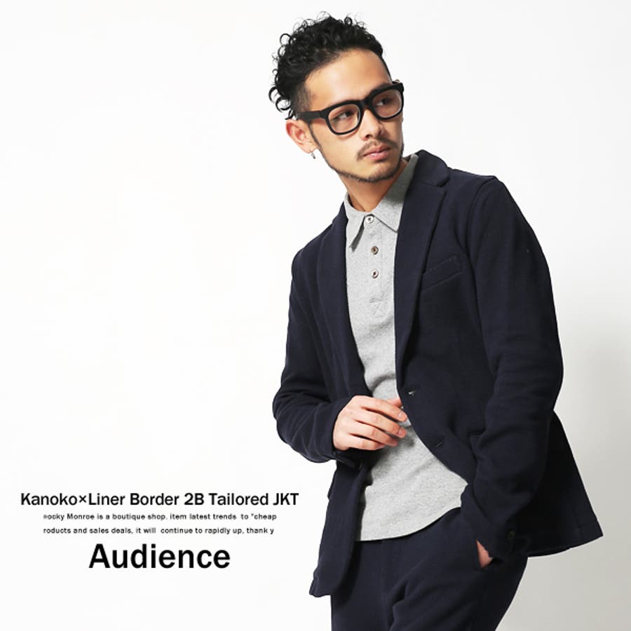 鹿の子裏ボーダー2bテーラードジャケット メンズ カットジャケット 品番 Oe Rocky Monroe ロッキーモンロー のメンズ ファッション通販 Shoplist ショップリスト