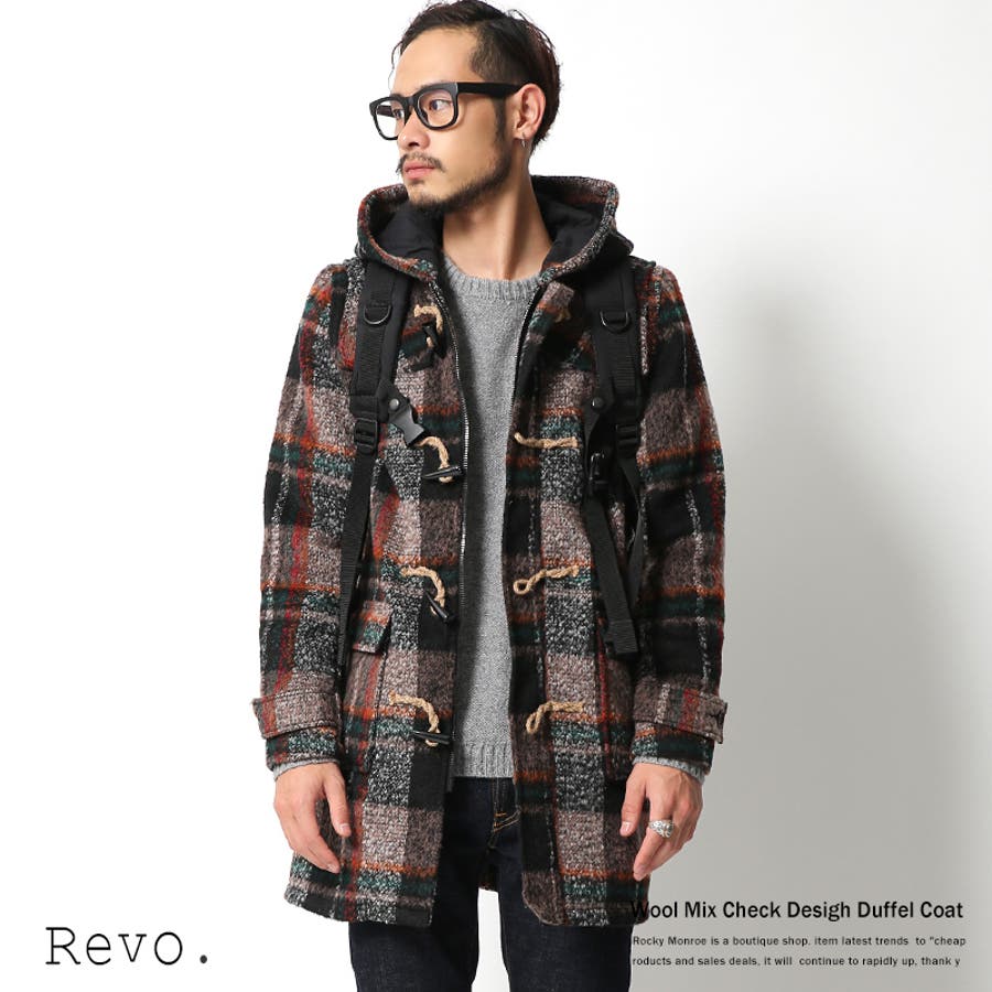 ダッフルコート メンズ ロングダッフル 品番 Oe Rocky Monroe ロッキーモンロー のメンズ ファッション通販 Shoplist ショップリスト