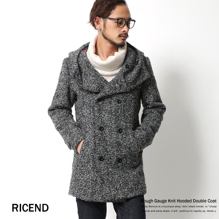 ラフゲージニットフードコート コート メンズ 品番 Oe Rocky Monroe ロッキーモンロー のメンズ ファッション通販 Shoplist ショップリスト