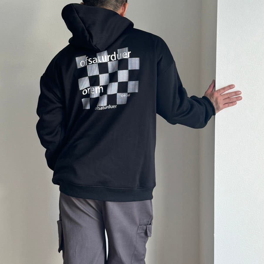 メンズ オーバーサイズ パーカー スウェット ロゴスウェット  春服[品番：RDCM0003357]｜Rodic【MENS】（ロディック）のメンズファッション通販｜SHOPLIST（ショップリスト）