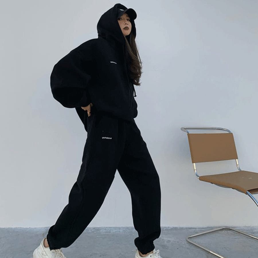 レディース パーカー スウェット セットアップ[品番