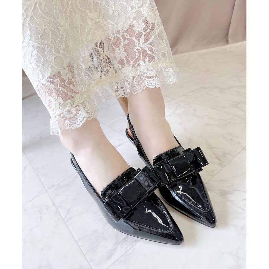 SALE】ビジューリボンミュールサンダルRANDA公式サイト