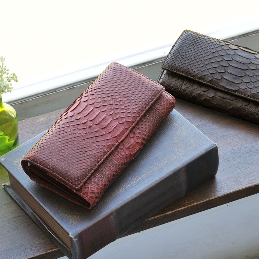 パイソン 長財布 レディース[品番：SNKC0001299]｜sankyo shokai  （サンキョウショウカイ）のレディースファッション通販｜SHOPLIST（ショップリスト）