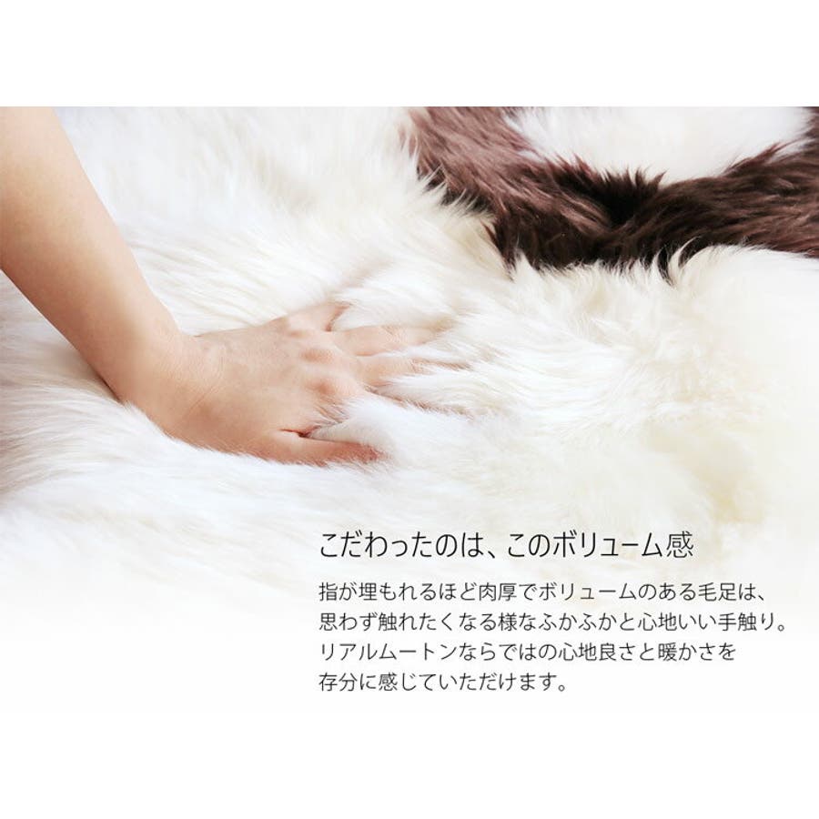 ムートン 羊 ラグ[品番：SNKC0002019]｜sankyo shokai （サンキョウ