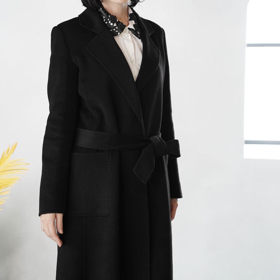 人気ランキング1位～（売れ筋商品） カシミヤ100％ コート用[品番：SNKC0001725]｜sankyo ベルト ジャケット・アウター