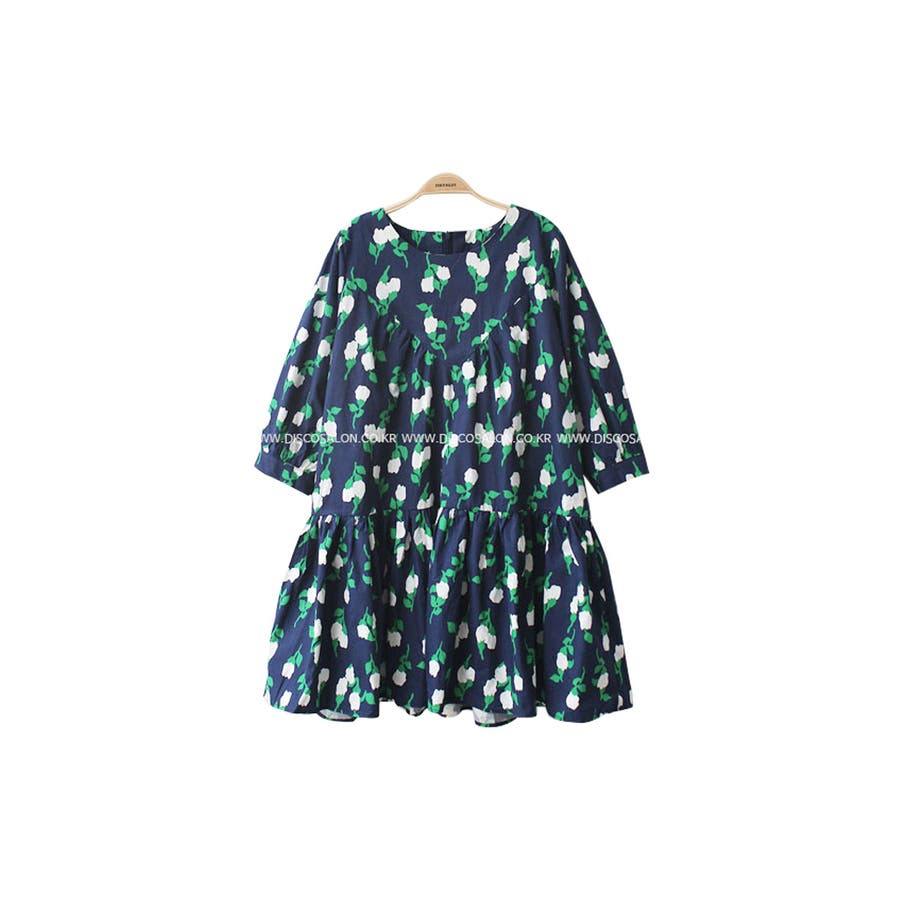 チューリップ柄ワンピースレディース フリル付き ワンピ 品番 Kh Vivid Lady ビビッドレディー のレディースファッション通販 Shoplist ショップリスト