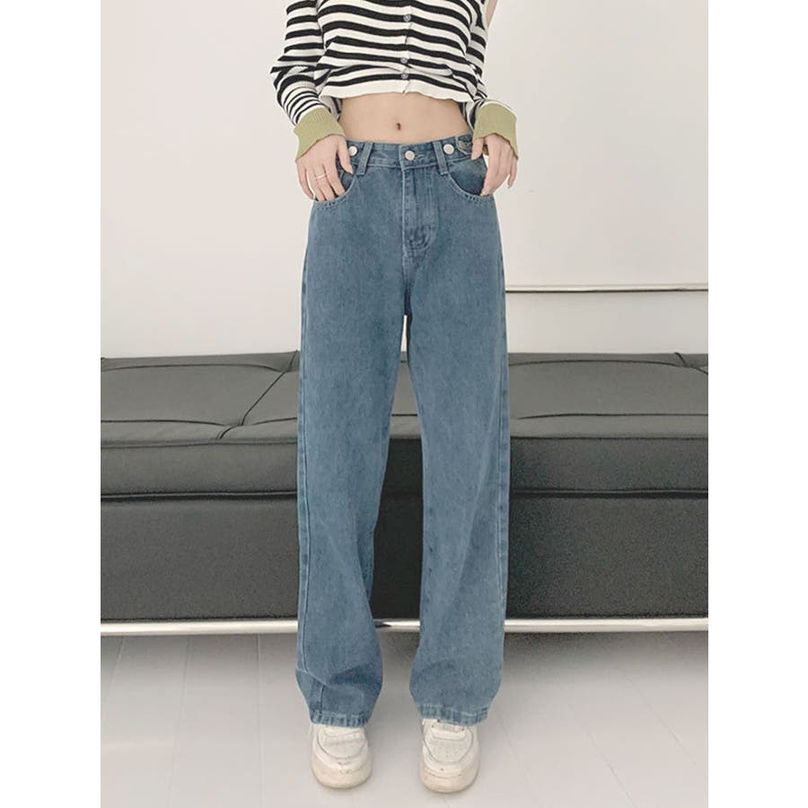 レトロワイドデニムパンツ Y2K レディース[品番：KH000012796]｜VIVID