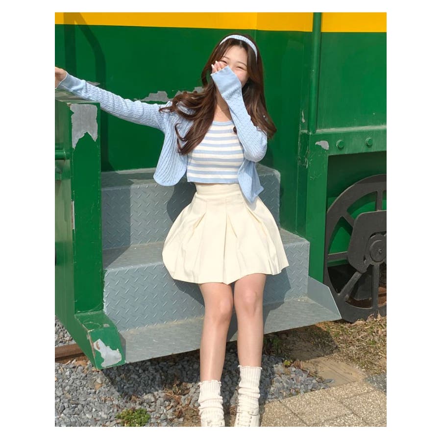 フリンジベルテッドニットボレロ｜ファッション通販のSTRIPE CLUB
