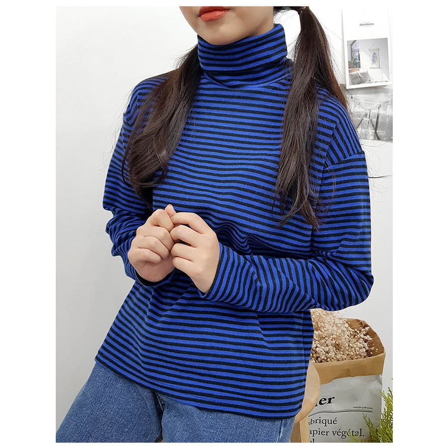 ハイネックtシャツ レディース ボーダー柄 品番 Kh Vivid Lady ビビッドレディー のレディース ファッション通販 Shoplist ショップリスト