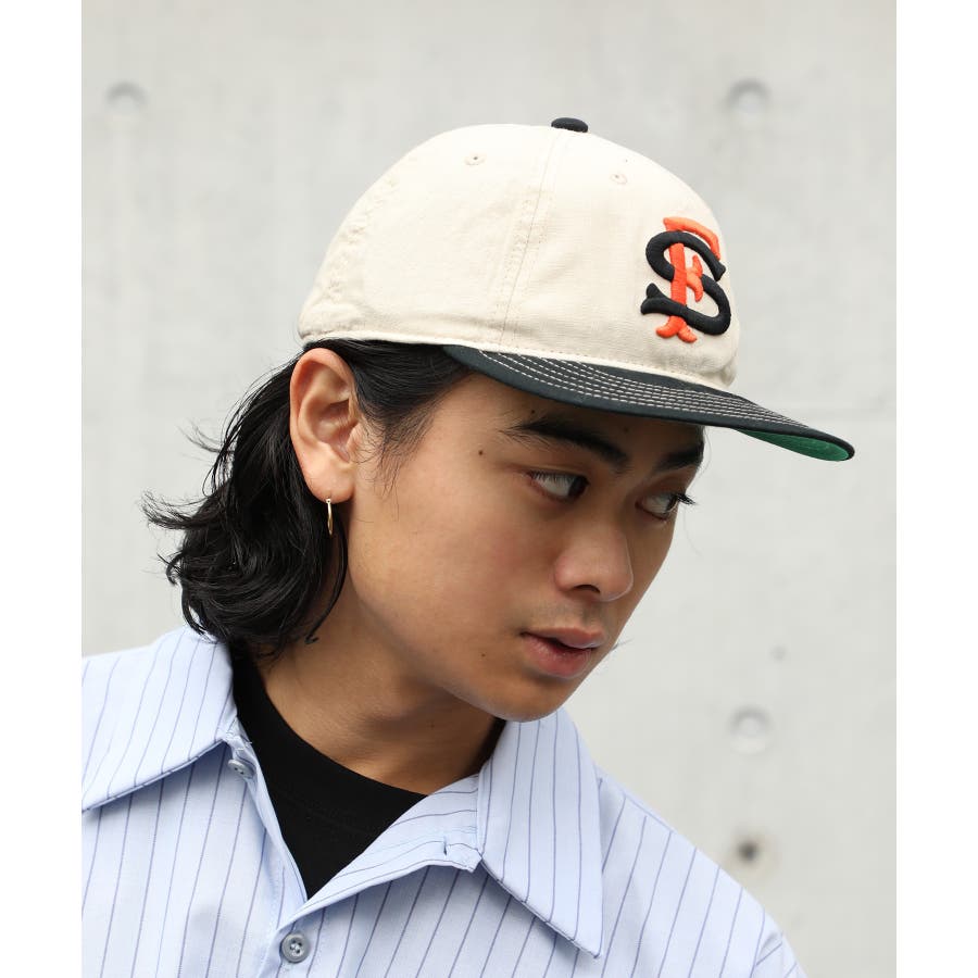 AMERICAN NEEDLE】ベースボールロゴストレートキャップ[品番