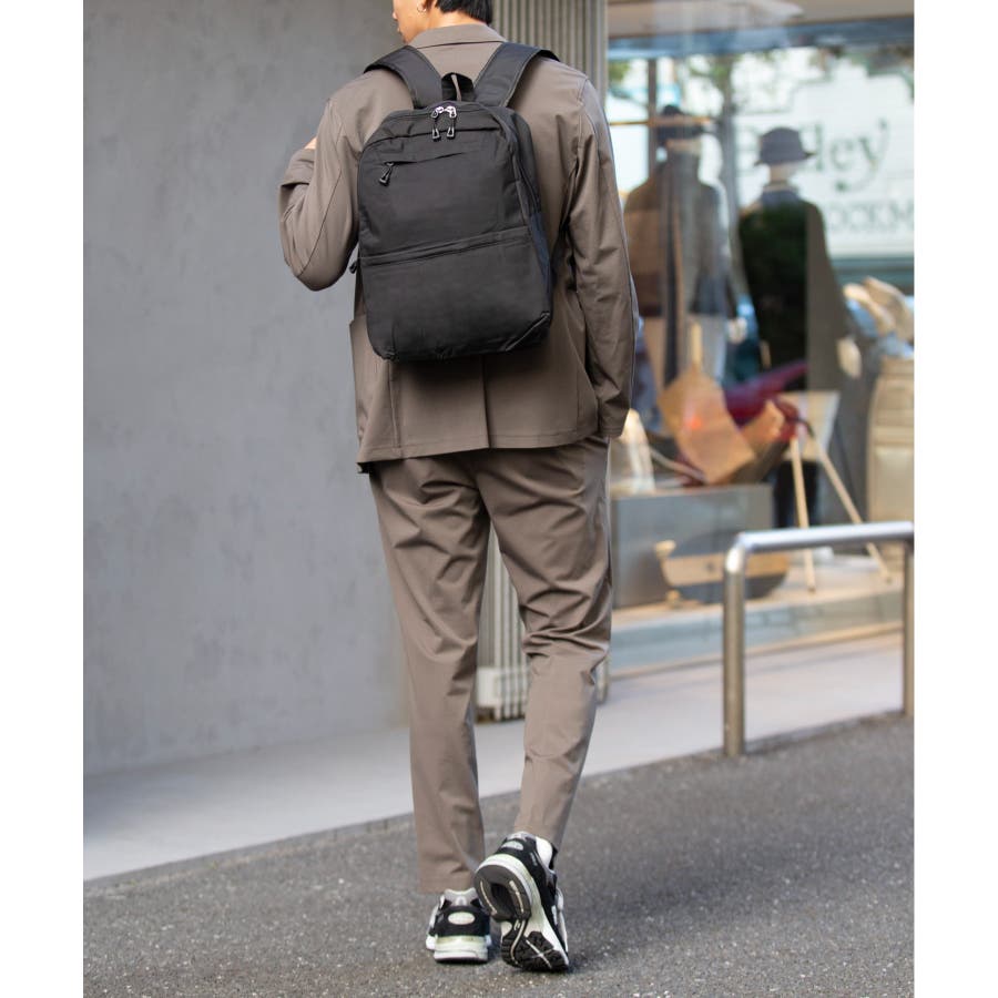 フロントポケット付きバックパック リュックサック ビジネス