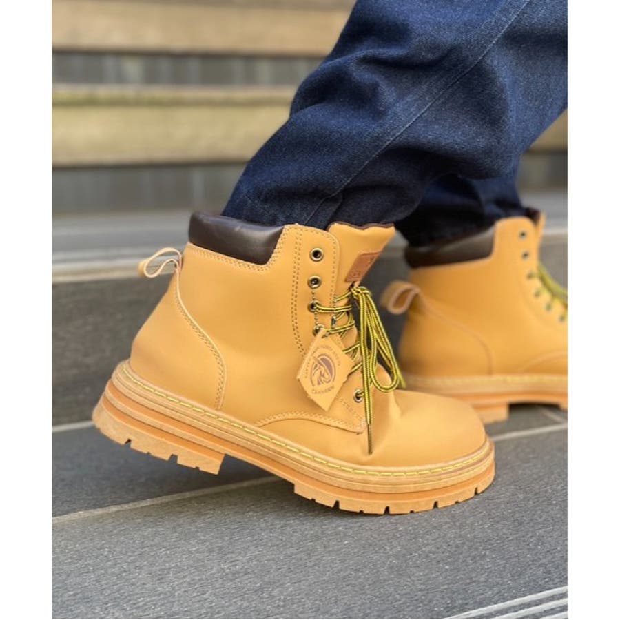 SETUP7】PREMIUM BOOT レースアップブーツ KNF037[品番：TTMW0001877