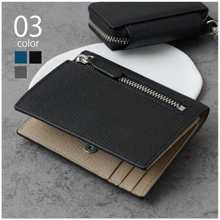 MAISON CLUB】サフィアーノレザーカードウォレット WTK[品番