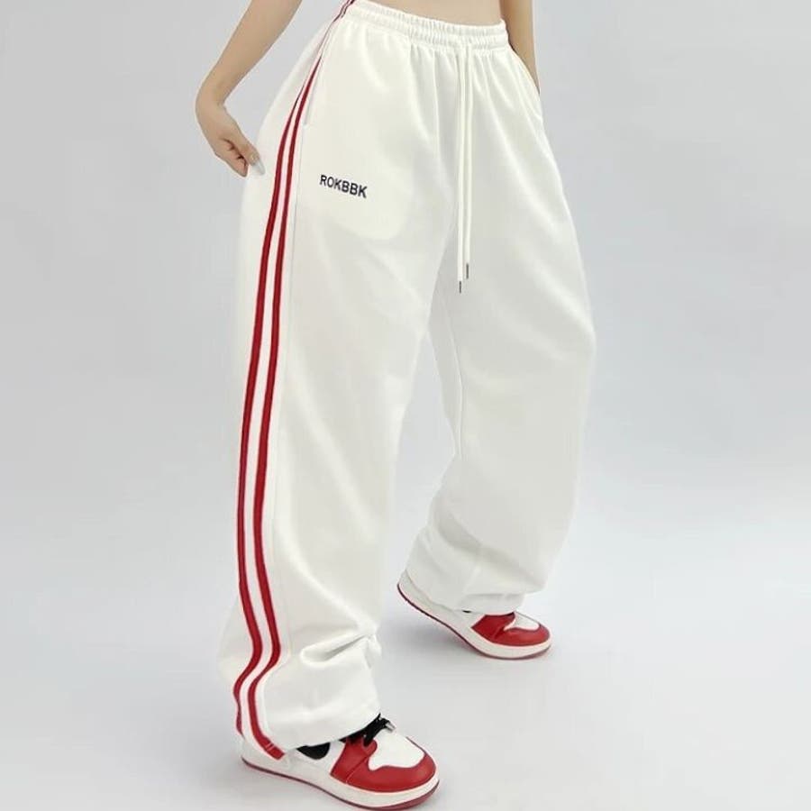 ツーラインジャージパンツ 韓国 ストリート ダンス 衣装 [品番