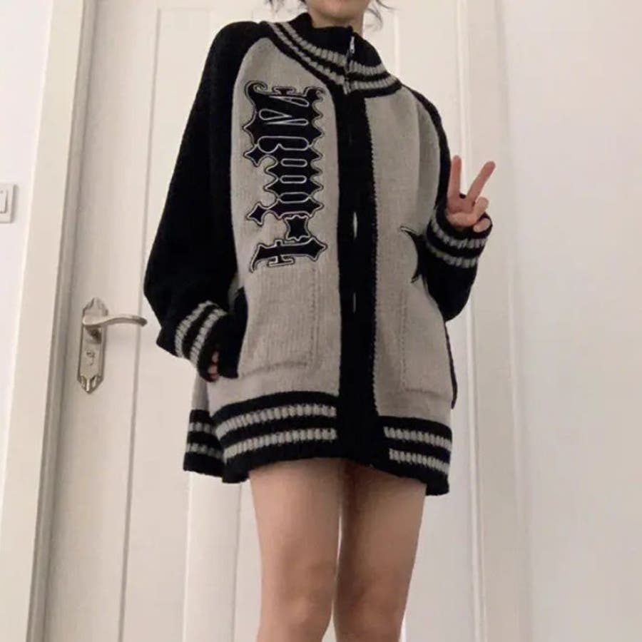 bibiy ジッパーニットカーディガン Bibiy.|OFFICIAL ONLINE STORE
