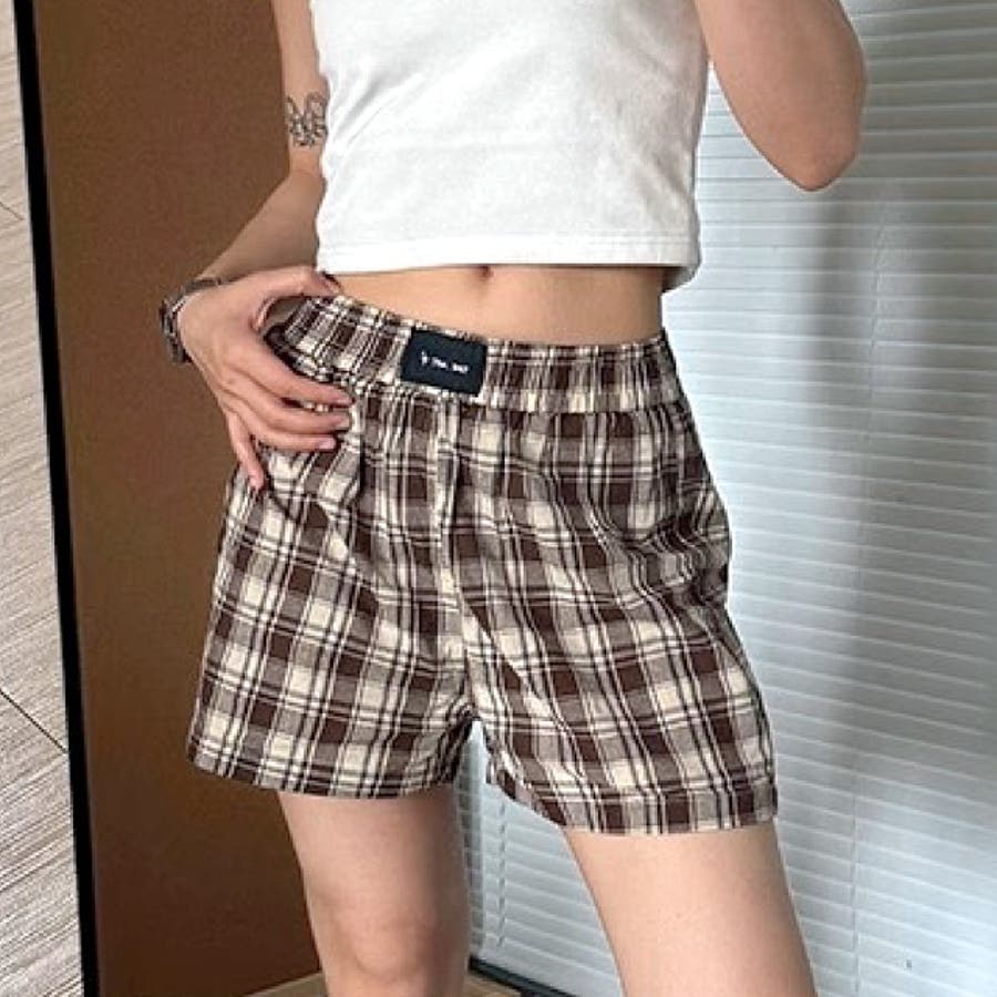 レイヤードチェックショートパンツ – Darich (ダーリッチ)
