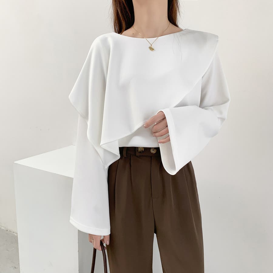 新品/リトルスージーアシンメトリーレイヤードトップス/