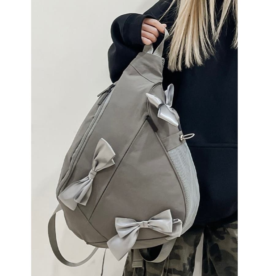 TOCCA リボンデザイン ボディバッグ グレー RIBBON KNOT BODY BAG – TOCCA OFFICIAL SITE